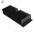 anodized aluminum custom heat sink extrusion